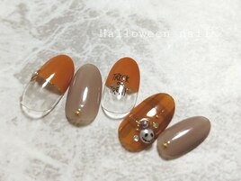 ハロウィンネイル♪