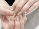 グラマラス アンジェアイ 東久留米店(glamourous ange eye)の写真/【オフ＆ケア込ワンカラーorグラデーション¥5500】淡いニュアンス＆ナチュラルな鉱物ネイルが得意/東久留米