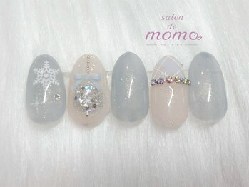 サロン ド モモ(salon de momo)/【長島担当】 クリスマスネイル