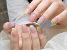 夏ネイル パステルネイル
