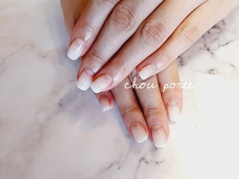 シュポルテ(chou porte)/ホワイトグラデーション