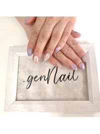 マグネット×オーロラで爽やかに