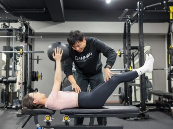 カノンフィットネス(CANNON FITNESS)の写真/【無理なく健康的に引き締めたい方必見！】大手ジム経験あり、プロのトップスポーツ選手もサポート中！