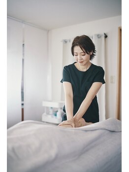 エイエービジュー(Aa.bijou)/脚の施術も足の指先まで丁寧に