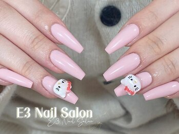 イーサンネイルサロン(E3 Nail salon)/チップワンカラー/パーツ別