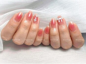 ピーチネイル 大塚(Peach Nail)の写真/【OL/学生必見！】オフィス/学生ネイルにぴったりなシンプルデザインが多数★自爪に優しいフィルイン対応店