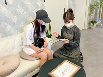 ベル リュンヌ(Belle lune)/カウンセリング風景2