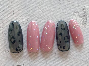 モノ(mono)/レオパードネイル