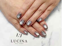 ネイルスタジオ ルキナ(LUCINA)/c-382 マグネット水滴ネイル