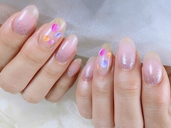 ネイルサロンアンドスクール バニラ(nailsalon&school VANILLA)/チューリップネイル