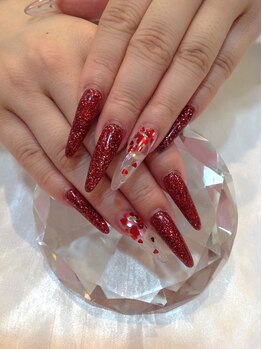 エスフィーネイルサロン ブリーユ(Esfy nailsalon Brille)/バレンタインネイル
