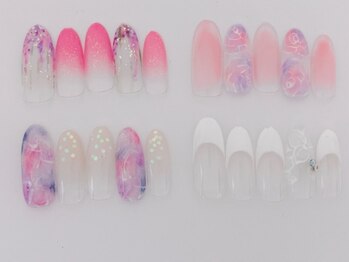 ネイルサロンアンドジュエリー アリュール(ALLURE)/定額デザインC（￥6370）