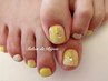 【ネイル/フット 】FOOT2本アート¥7000