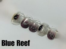 ネイルアンドまつげエクステ ブルーリーフ 四谷三丁目店(Blue Reef)/ダークパープルのロックy2k