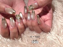 アイネイルトゥー 小倉(ai nail two)/ゴールドネイル
