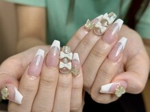 ウサギネイル 新大久保店(usagi nail)/フレンチネイル