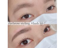 眉毛ワックス×ラッシュリフトで圧倒的な美を表現できます！！