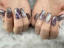 Purpleニュアンス鉱石collection