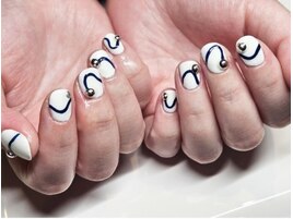 巳年個性派ニュアンスネイル☆