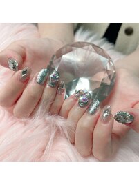 フラッシュネイルフレンチネイル