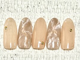 定額　大理石ネイル　¥9350