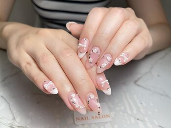 ガーリー/ピンクネイル/ハート