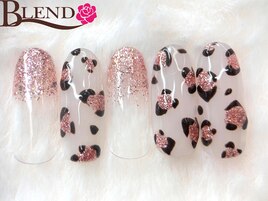 ラメグラとレオパード