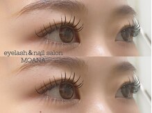 アイラッシュサロンモアナ 梅田芝田店(MOANA)/フラットラッシュ140本