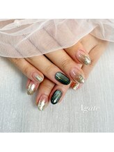 アゲート(Agate)/クリスマスネイル