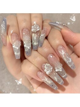 ニホンティーネイル 新宿(Nihonthy Nail)の写真/1/29NewOpen!長さ出しでお悩み(亀裂/ひび割れ/爪が短め)解消♪自然な長さ出し×抜群の再現力で理想の指先♪