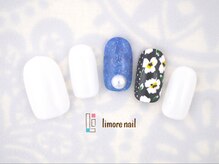 リモアネイル(limore nail)/デニムフラワー☆