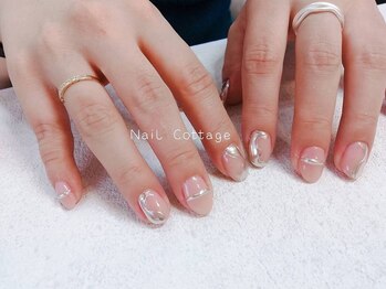 ネイルコテージ 新宿南口店(Nail cottage)/ミラーネイル