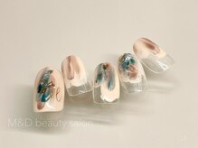 エムアンドディビューティサロン 銀座店(M&D)/【定額ニュアンスネイル】