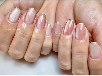 エンジェルガーデンネイル 池袋店(Angelgarden nail)/シルキーマグ&先端ミラー