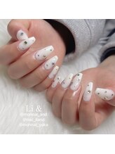 リアンド(Li&)/キラキラ宝石ネイル♪