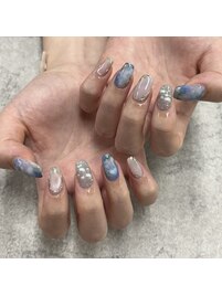 2025夏ネイル【絵画ネイル】