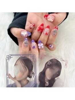 プリュム(Plume)/3D/推しネイル/キャラクター