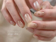 ネイルサロン モネ(Monet)/クリスマスにも♪ホワイトネイル