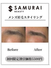 サムライビューティー 渋谷東店(SamuraiBeauty)/メンズ眉毛サロン｜メンズ眉毛