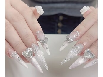 キアラネイルサロン/チップ長さだし持ち込み