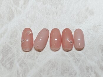 アクアソル(AQUASOL)/パールフラワーネイル