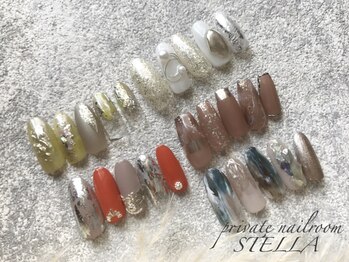 ステラ(private nailroom STELLA)/定額デザインコース