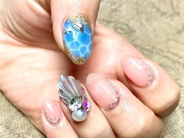 リゾート風ネイル