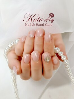 コト(KOTO)/ワンカラー/ヌーディー/パール