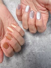 クレアネイル(claire.nail)/水光マグネットネイル