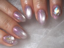 クリア 広尾 恵比寿(CLEAR)/キラキラマグネットネイル