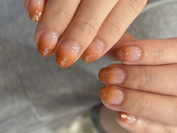 ビーミーネイル(be me Nail)/テラコッタグラデーション
