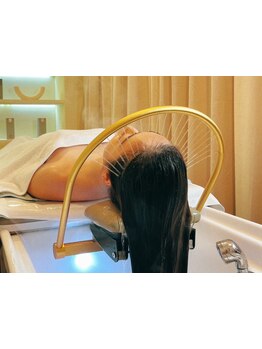 ヘッドスパで癒されたい