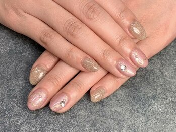 はあとねいる 豊橋店の写真/【オフ込￥4,400/豊橋】初めてのジェルネイルは300種から選べる定額で失敗知らず♪駐車場完備で安心◎