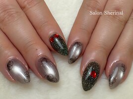 大人×黒×花×マグネット